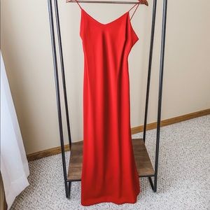 Ralph Lauren size 6 red dress. Worn once.